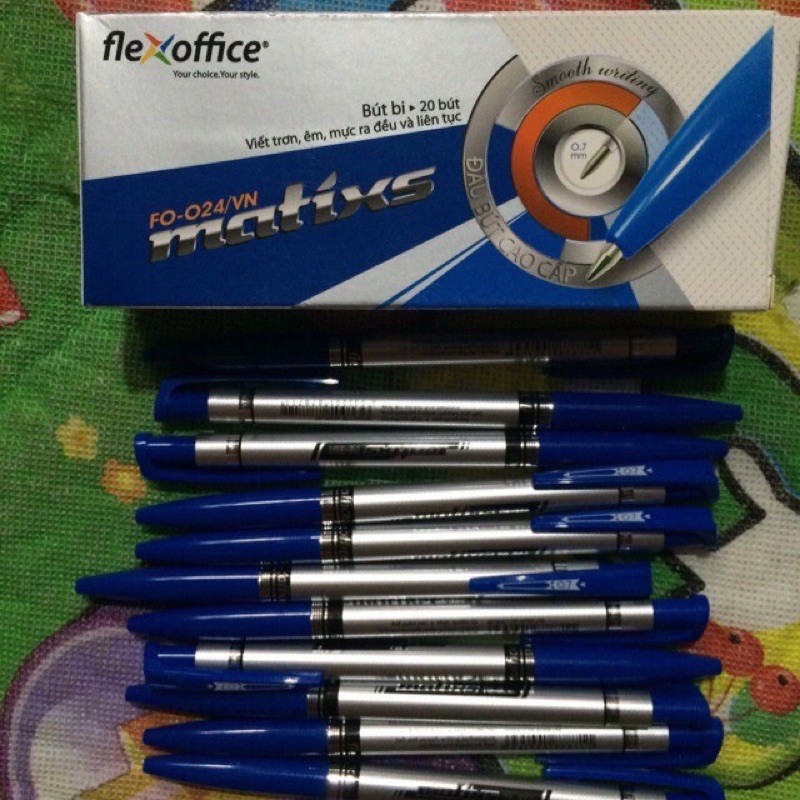 1 Hộp 20 bút bi Thiên Long nét to