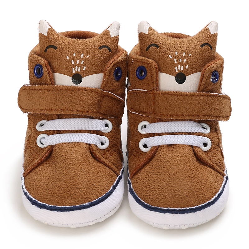 Giày Sneaker Đế Mềm Chống Trượt Nhiều Màu Sắc Cho Bé 0-18 Tháng Walkers