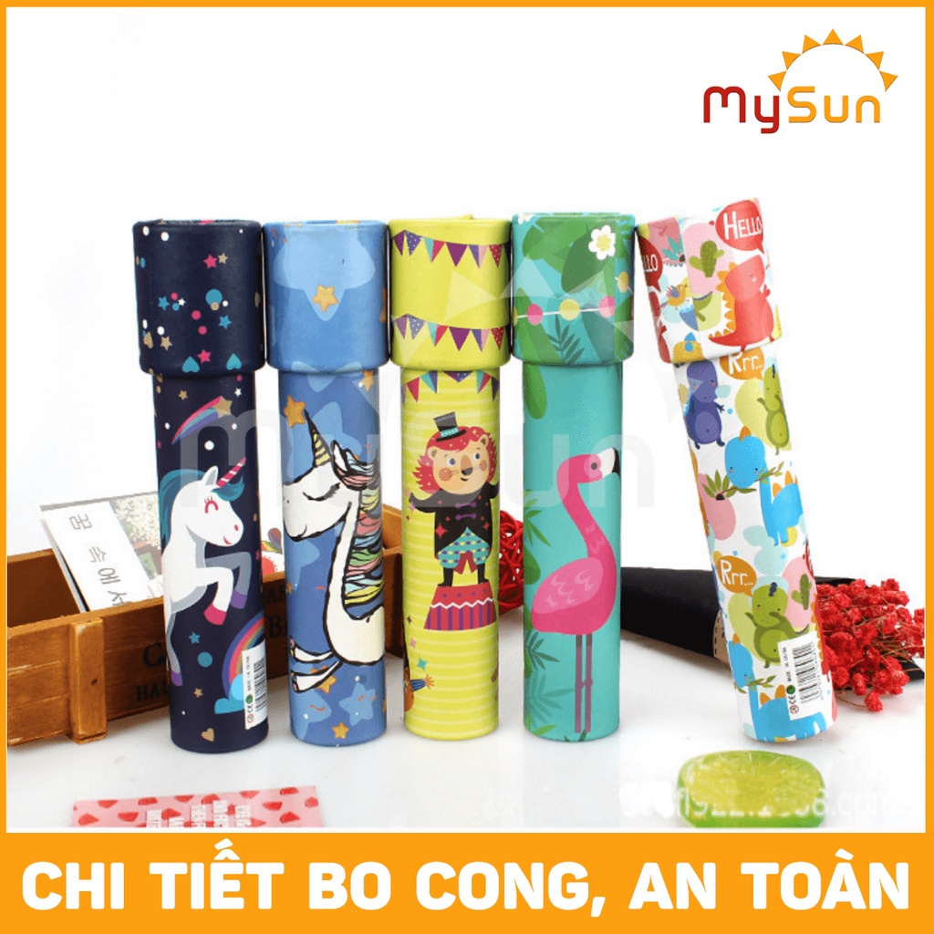 Ống nhòm Kính vạn hoa Đồ chơi trẻ em phát triển trí tuệ thông minh cho bé 2 3 4 5 tuổi - MySun