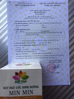 Ngũ cốc Lợi sữa minmin