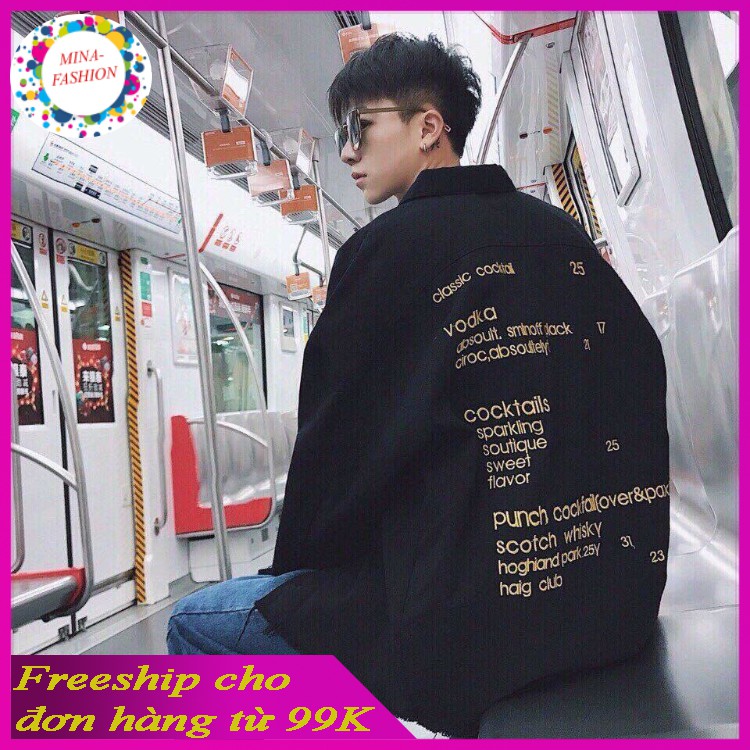 🌟HCM🌟🌺FREESHIP 99K🌺️⚡ Áo Khoác Jean Nam AKJNA13⚡