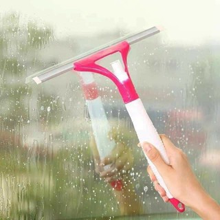 Chổi lau kính kèm bình xịt