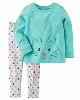 Freeship 99k TQ_Bộ Carter’s bé gái