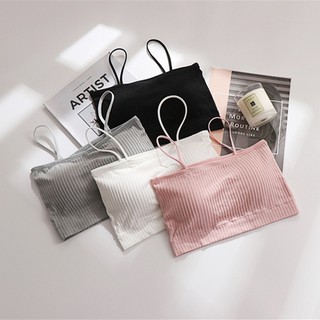 Áo Bra dây gân tăm có đệm ngực