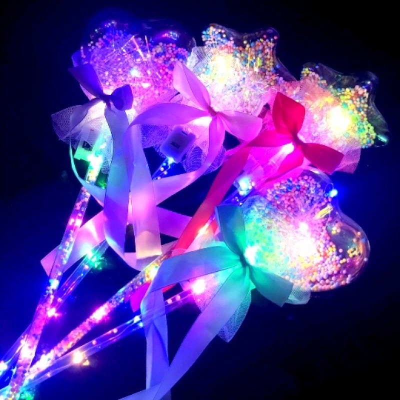 Gậy phát sáng quả cầu pha lê, Đèn trung thu phát sáng nhấp nháy mẫu 2022