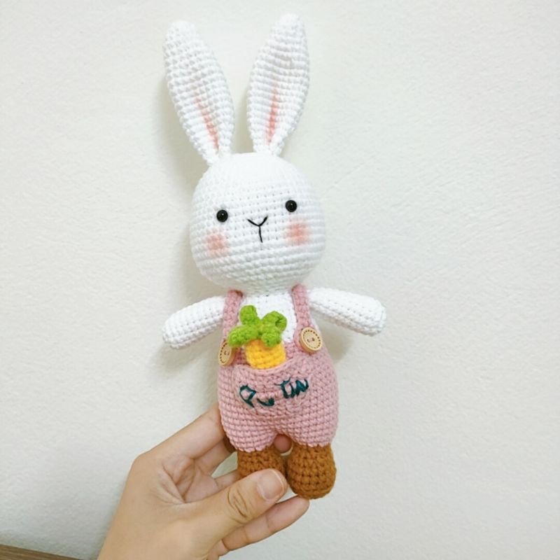 Set len móc thỏ Bunny [cho người mới bắt đầu]