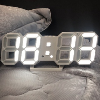  Đồng Hồ LED 3D Để Bàn Treo Tường Thông Minh Smart Clock Với Chức Năng Báo Thức Nhiệt Độ Thời gian 