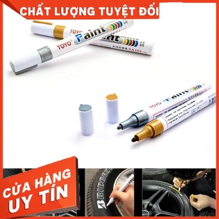 Bút Sơn Toyo Paint Marker - Trang Trí, Vẽ Ký Hiệu Lốp ôtô, Xe Máy, Xe Đạp/ Vẽ Bề Mặt Gỗ, Kim Loại, Nhôm, Kính...