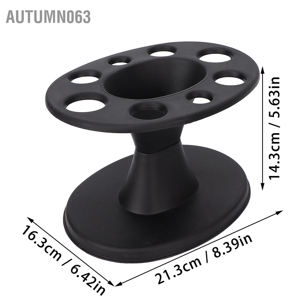 Autumn063 Salon chuyên nghiệp Lược lưu trữ Giá đỡ Nhiều Khe kẹp Dụng cụ làm tóc tổ chức
