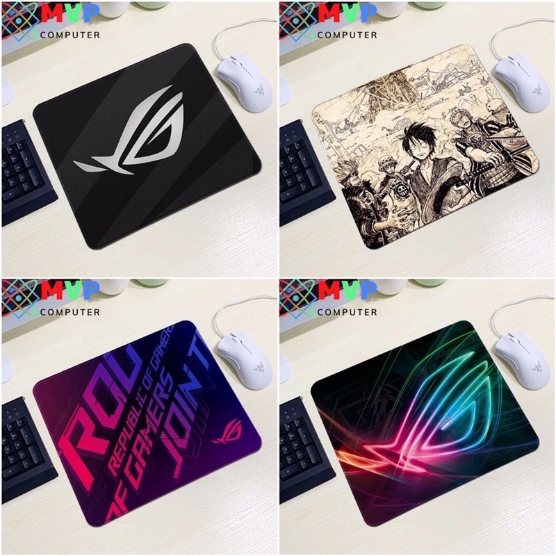 Lót Chuột, Pad Chuột ASUS ONE PIECE ANIME 21x26 Gaming May Bo Viền Đế Chống Trơn Trượt Mực In Sắc Nét Không Phai Màu