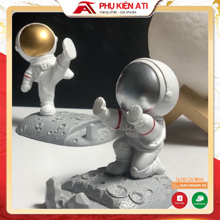 Giá Đỡ Điện Thoại Di Động Đa Năng Tượng Phi Hành Gia Sáng Tạo