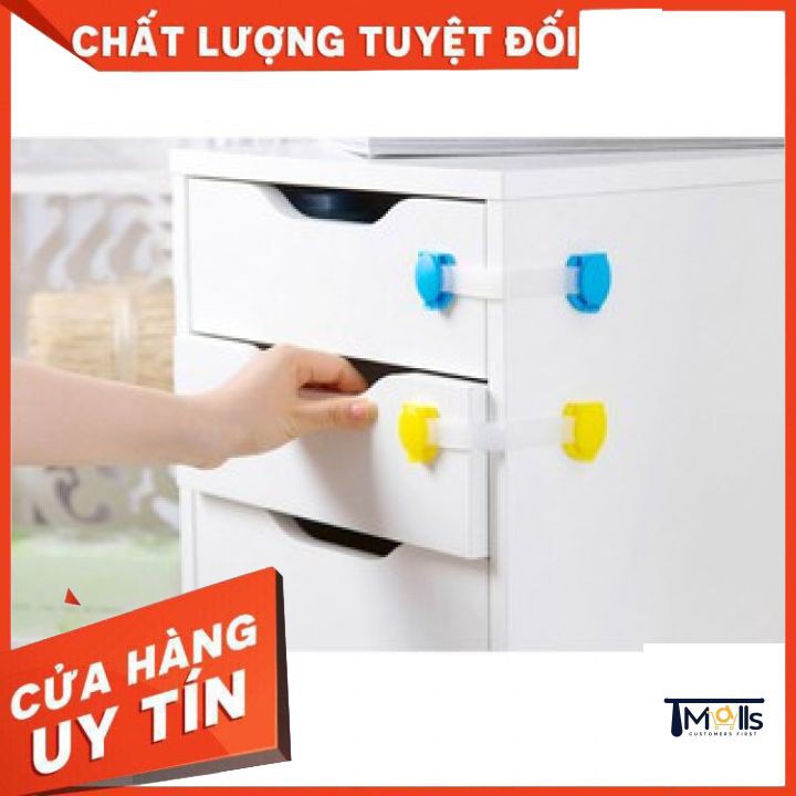 DÂY KHÓA GÀI TỦ LẠNH, Khóa Ngăn Kéo, Khóa Tủ Đồ (Loại Dẻo)