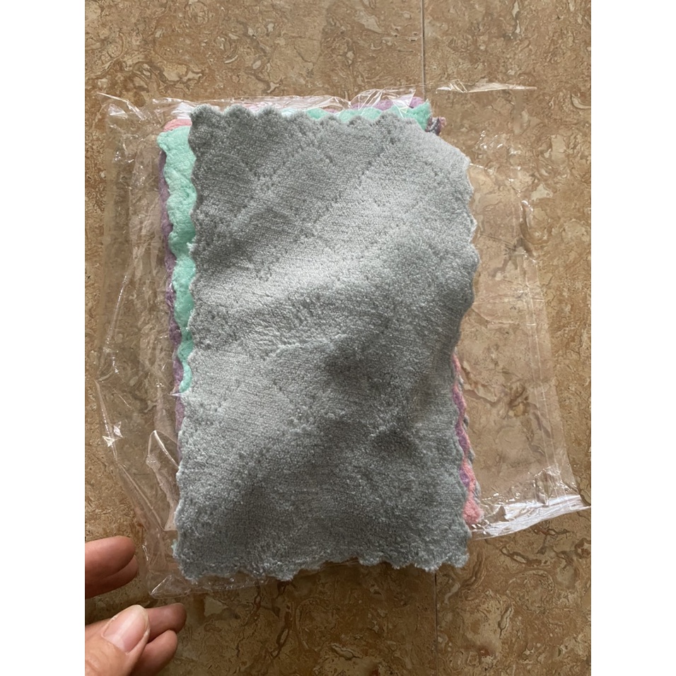 Khăn lau bếp đa năng siêu thấm 2 mặt dày dặn