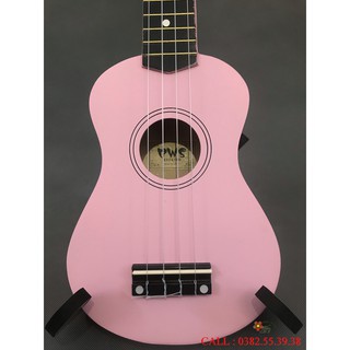 UKULELE SOPRANO MÀU HỒNG