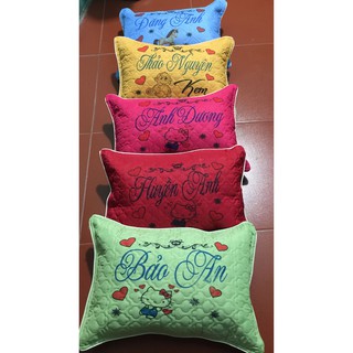 Gối in ảnh - In tên theo yêu cầu cho bé mầm non - tiểu học [GIÁ RẺ]