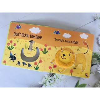 DONT TICKLE THE LION!