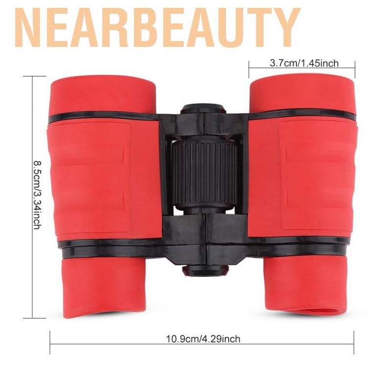 Nearbeauty Child Kid Outdoor 4x30 Maginification Birding Binocular Children Telescope Toy Gift