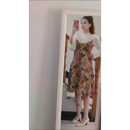 Set váy retro tiểu thư