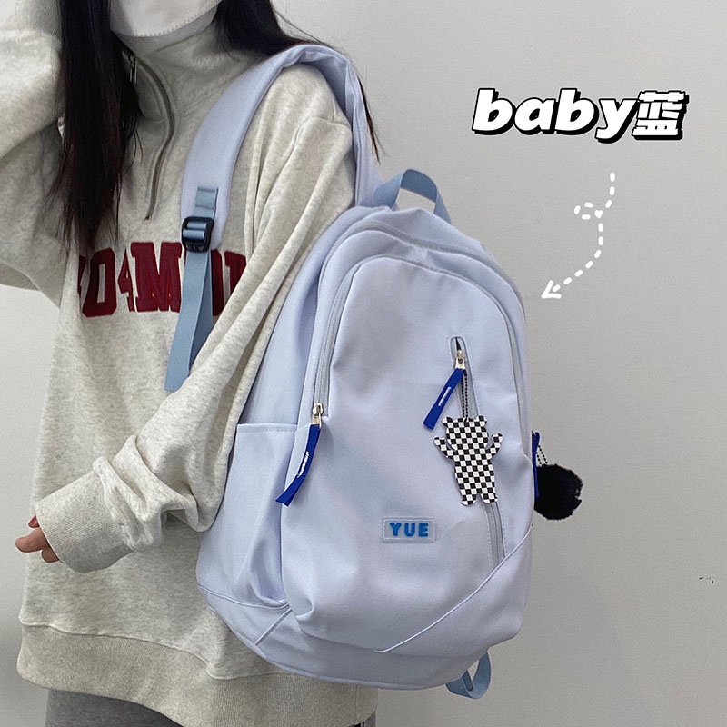 Ba Lô Đi Học / Du Lịch Sức Chứa Lớn Thiết Kế Đơn Giản Phong Cách Harajuku Nhật Bản Cho Nữ