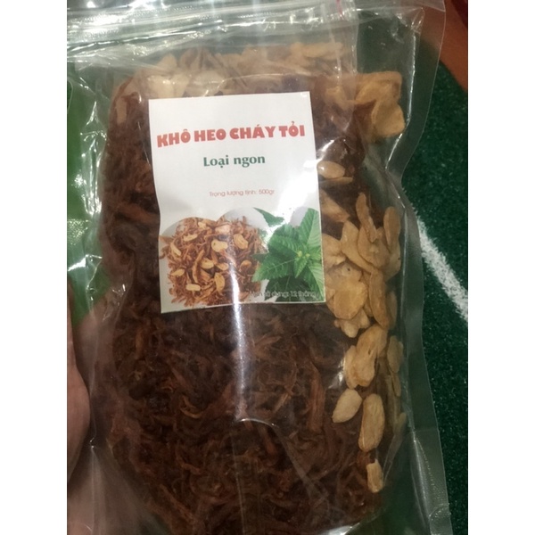 Heo Khô Cháy Tỏi - 500g | BigBuy360 - bigbuy360.vn