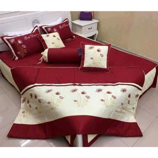 Bộ chăn ga gối cao cấp santa 7 món