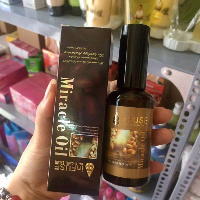 Tinh Dầu Dưỡng Tóc Cafe MIRACLE OIL 50ml | BigBuy360 - bigbuy360.vn