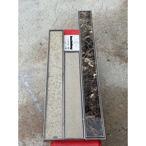 phễu thoát sàn đặt gạch loại dài 60 80,100,120cm - hàng đẳng cấp bảo hành trọn đời