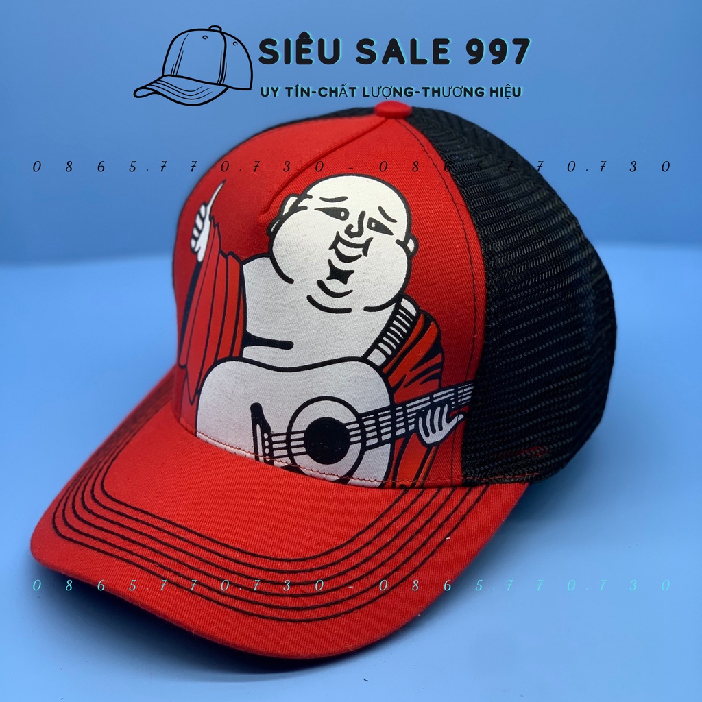 NÓN KẾT ÔNG ĐỊA 3 MÀU PHỐI LƯỚI SIÊU ĐẸP ĐỘI LÀ MAY MẮN