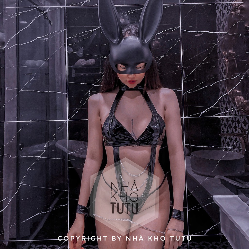 Fullset đồ ngủ Badgirl kèm dây xích L057 | BigBuy360 - bigbuy360.vn