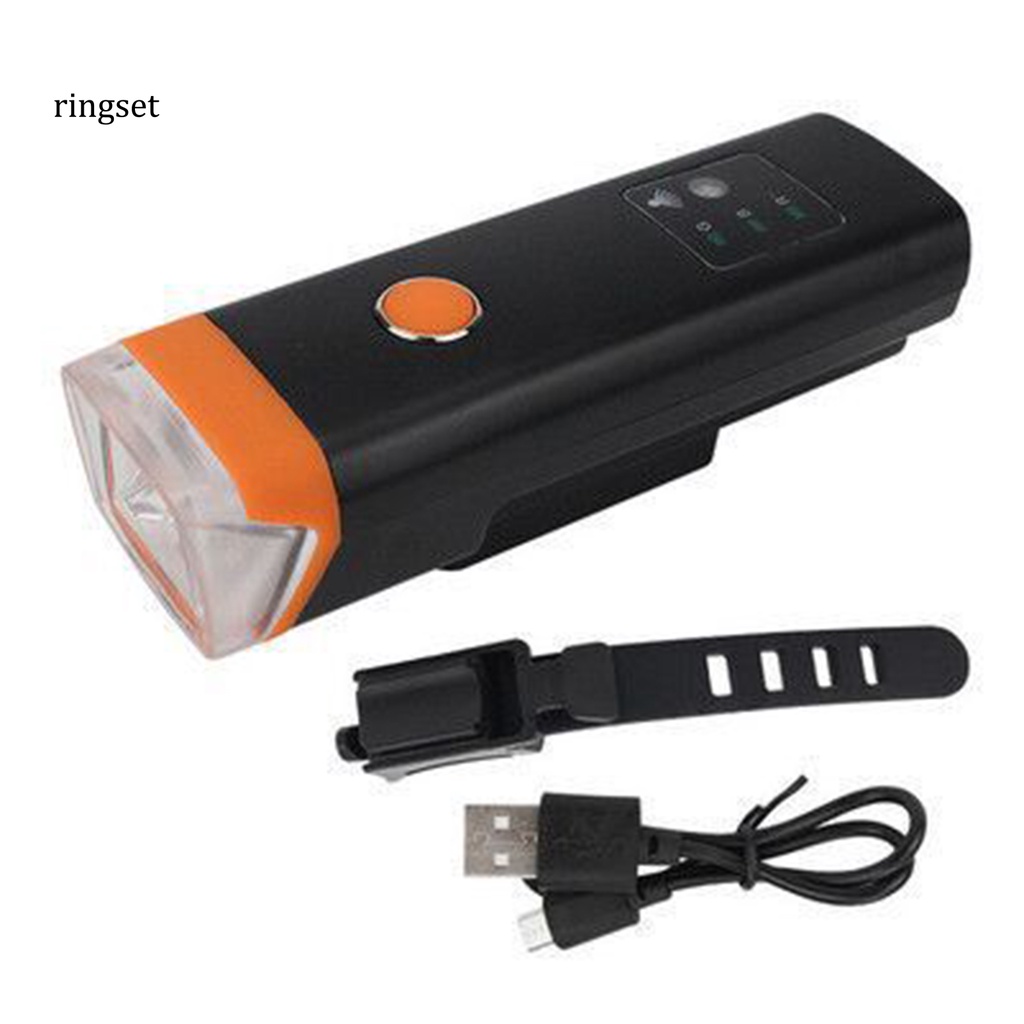 Đèn chiếu sáng 4 chế độ cảm biến an toàn cao cấp cho xe đạp