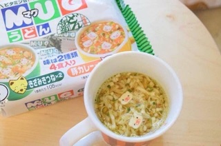 Mì mug cho bé