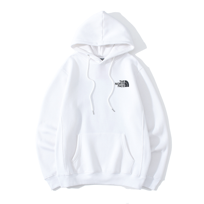 8152#B  Unisex long-sleeved men's and women's loose hooded trend simple sweatshirt jacket printed