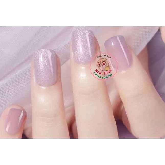 {Nailbox 341} - HỘP 30 MÓNG DÁN  GODDEED CAO CẤP HÀN QUỐC sẵn keo sau móng