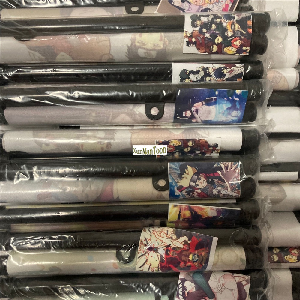 Hộp Quà Tặng Móc Khóa/Vòng cổ/Móc Chìa Khóa Bằng Acrylic In Hình Naruto