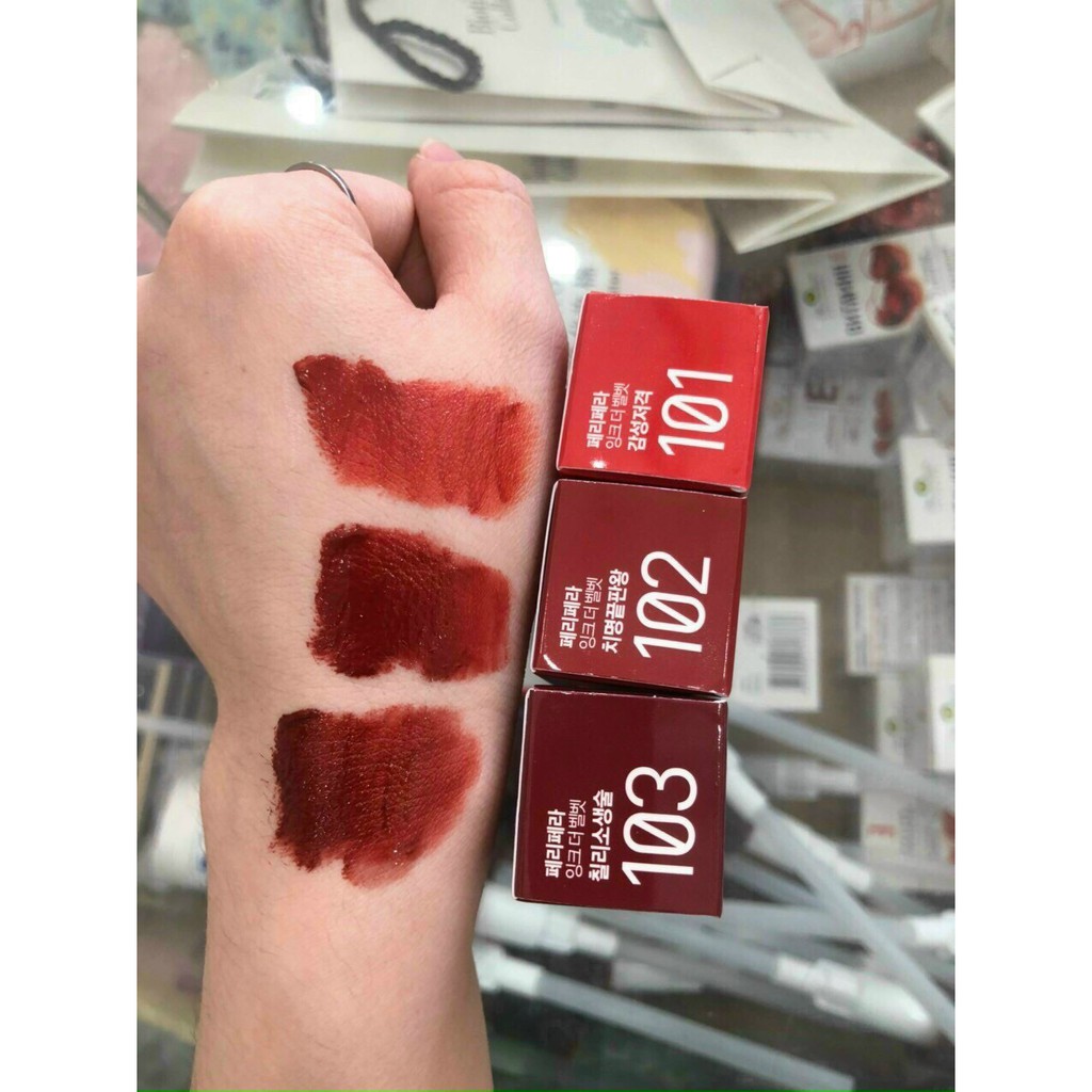 Son Kem Siêu Lì Peripera Ink Velvet Lip Tint New