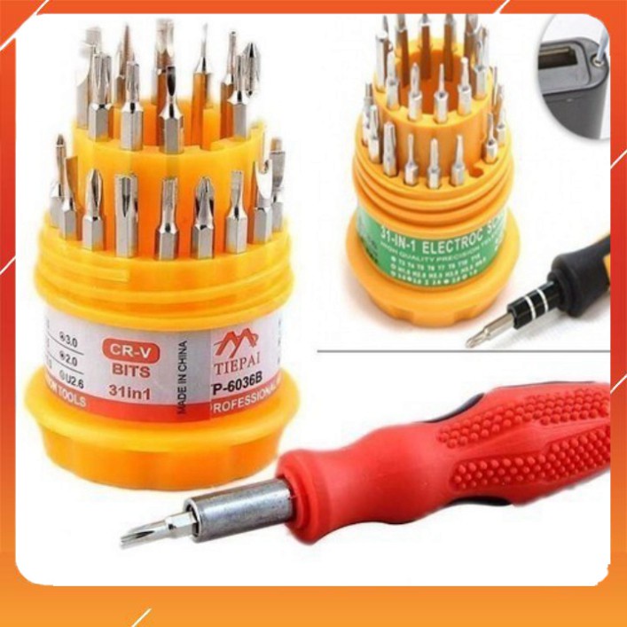 BỘ TUA VÍT ĐA NĂNG 31 ĐẦU-BỘ VÍT ĐA NĂNG 31 ĐẦU