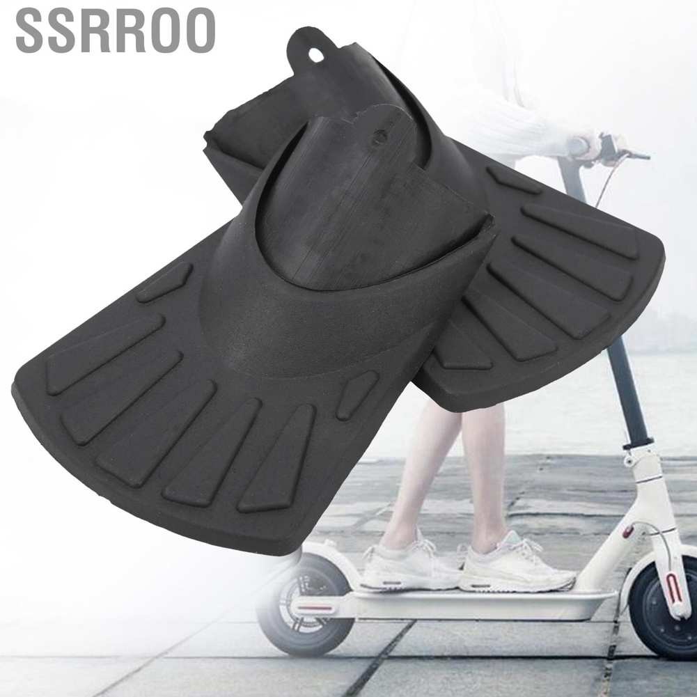 Ssrroo Electric Scooter Fish Tail Rubber Front Rear Mudguards 8.5inch Flap for M365/Pro