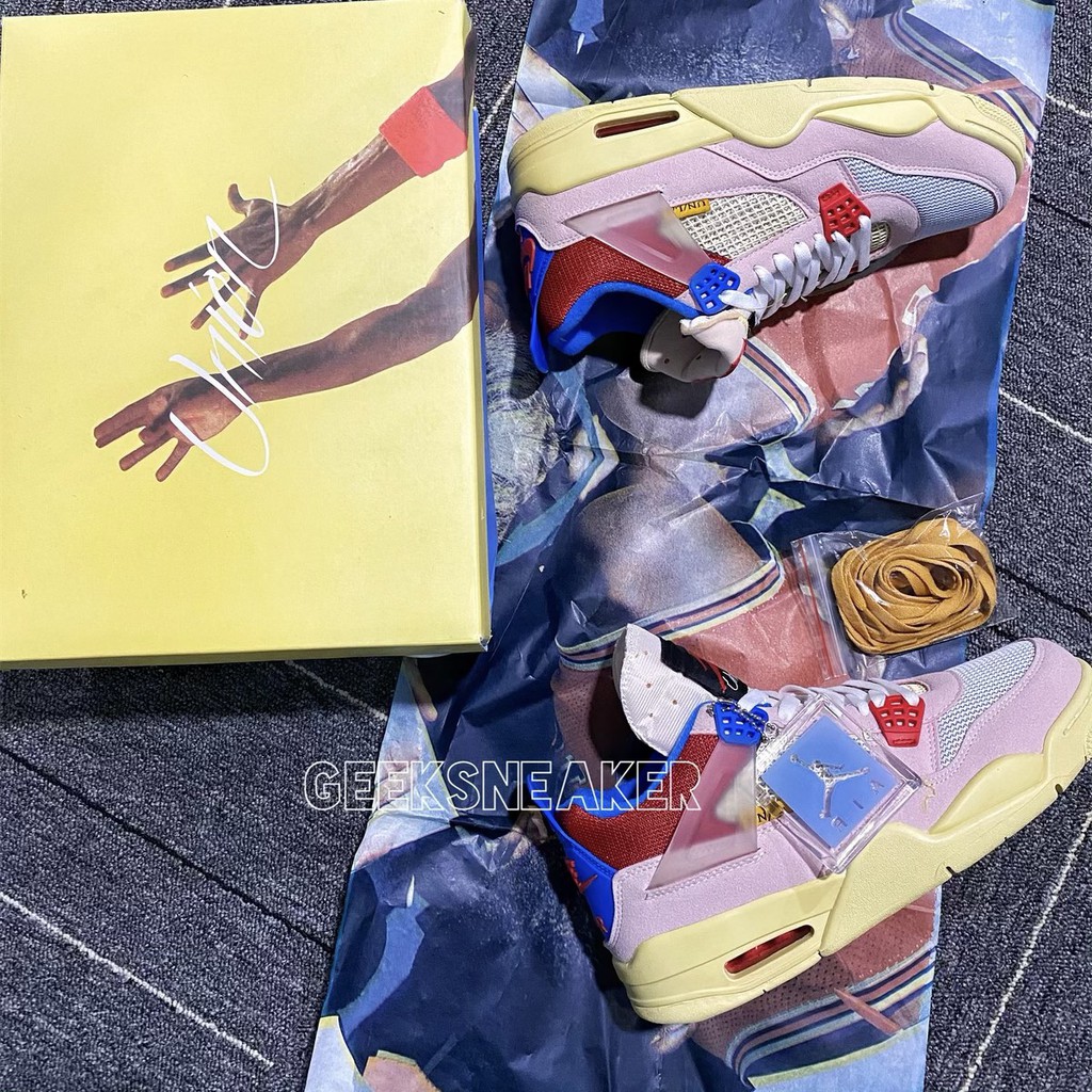 [GeekSneaker] Giày Jordan 4 Union Guava Ice | BigBuy360 - bigbuy360.vn