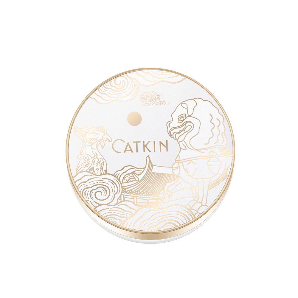 Phấn phủ dạng bột trang điểm CATKIN kiềm dầu hiệu quả cao 7.5g