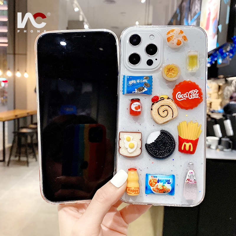 Ốp Điện Thoại Silicon Họa Tiết 3d Dễ Thương Dành Cho iphone 15 pro max 14 promax 14 plus 12 13 pro max 11 xr x max