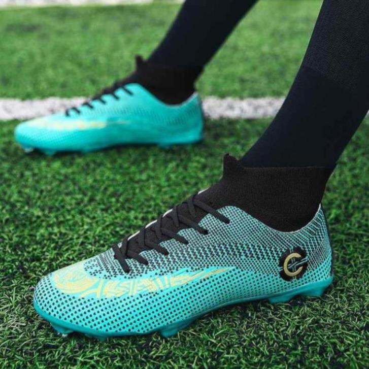 📞 𝐓ế𝐭 ĐẠI HẠ GIÁ Giày đá bóng CR7 Mercurial FG TF giày đá banh giày bóng đá nam cổ cao ` ^ ! ! ⚽ 💉