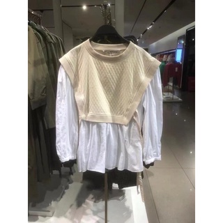 Áo trần trám phối sơ mi ZR