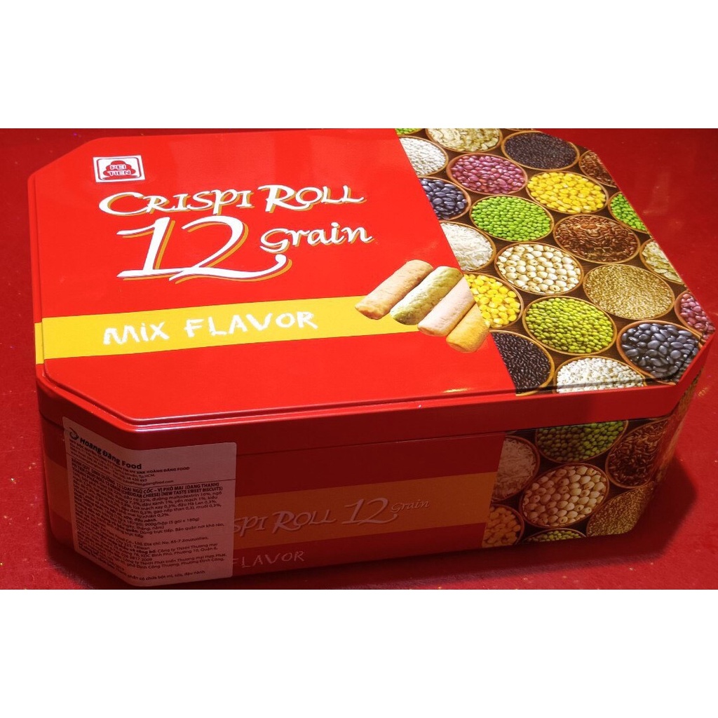 BÁNH NGỦ CỐC DINH DƯỠNG PEITIEN HỘP THIẾC 300G