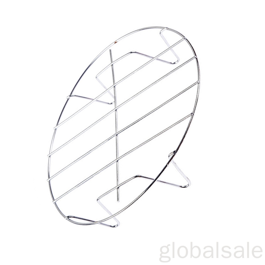 [Globalsale] Giá Đỡ Nồi Hấp Thức Ăn Bằng Thép Không Gỉ Chân Cao Chống Bỏng Cho Nhà Bếp