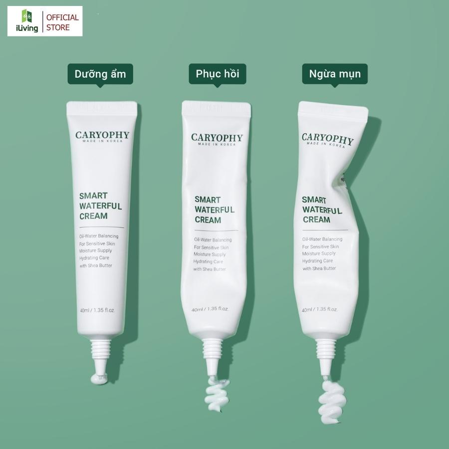 Kem dưỡng ẩm và phục hồi Caryophy Smart Waterful Cream 40ml ILIVING-CARKDM40