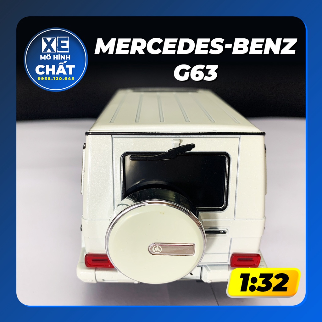Xe mô hình bằng hợp kim loại Mercedes-Benz G63 tỉ lệ 1:24