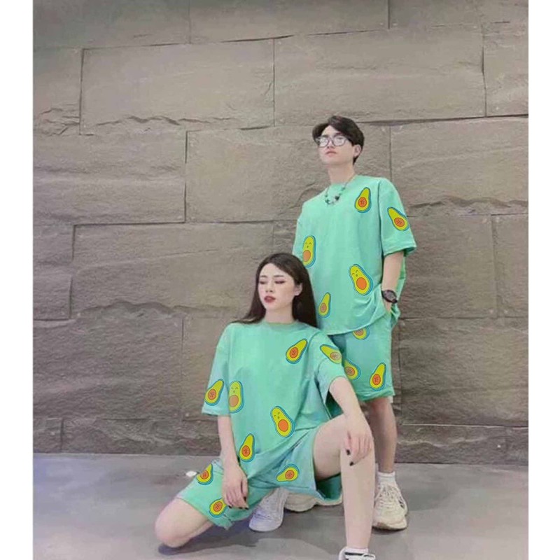 Bộ hoa quả Bơ Đào đủ size S-XL nam nữ | BigBuy360 - bigbuy360.vn
