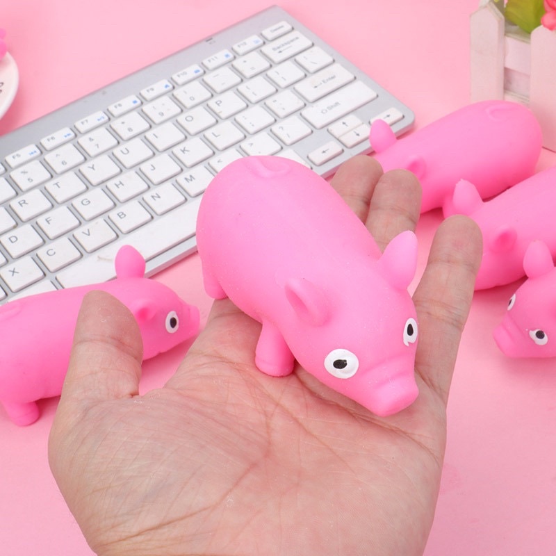 [ Rẻ Vô Địch ] Con heo, Con Chó Silicon XẢ STRESS, co dãn đàn hồi ngộ nghĩnh, giải tỏa căng thẳng, xả STRESS.