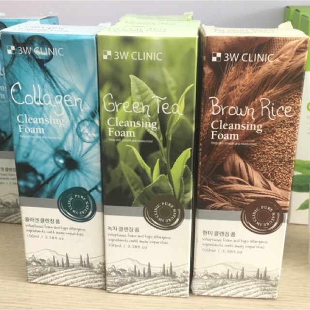 (HÀNG AUTH) SỮA RỬA MẶT TRẮNG DA , NGỪA MỤN,THÂM 3W CLINIC | BigBuy360 - bigbuy360.vn