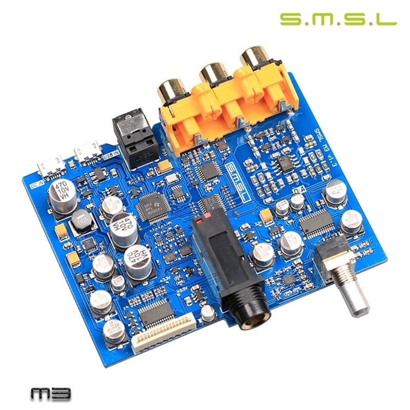 SMSL M3 DAC Headphone Amplifier AMP CS4398 OTG/PC USB/Optical/Coaxial All-in-one Hifi Audio Decoder